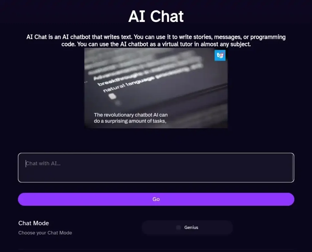 Deep AI chat
